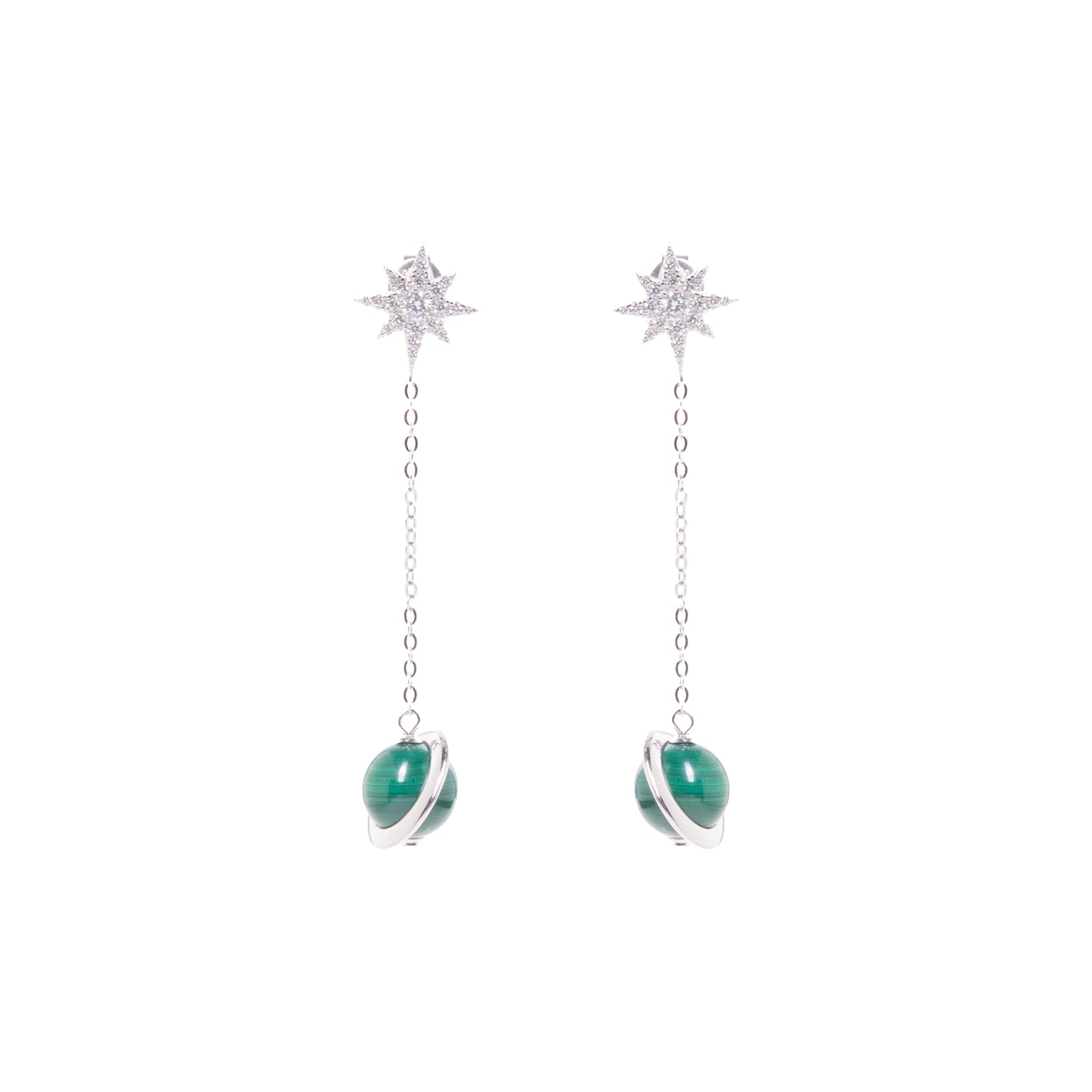 Space Dangle Earrings