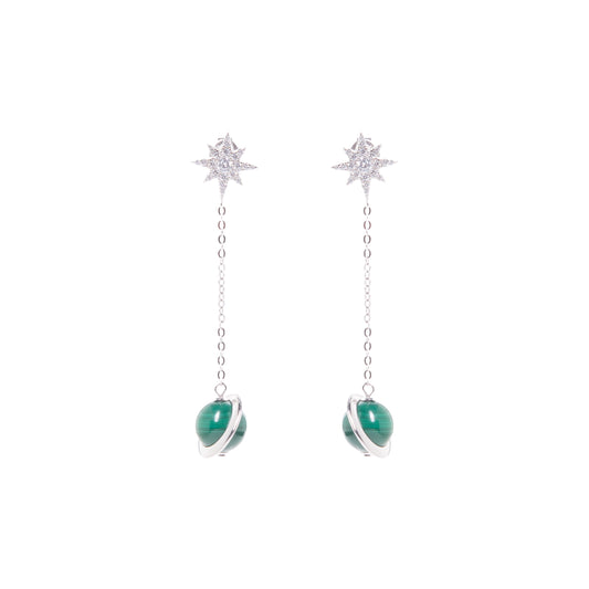 Space Dangle Earrings